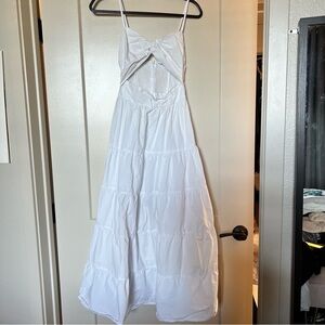 Charlotte Russe White Textured Dress